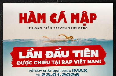 Hàm Cá Mập đầu chiếu IMAX Việt Nam